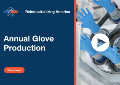 Made-in-America Nitrile Glove Manufacturing Capacity for 2024 at U.S. Medical Glove Company