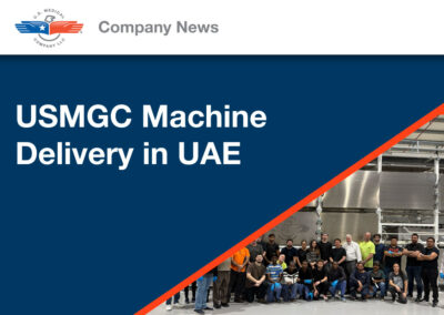 U.S. Medical Glove Company Delivers Machinery to Partners in United Arab Emirates