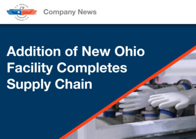 USMGC’s Adds New Ohio MSA Manufacturing Hub, Completing Fully Onshored Medical and Surgical Glove Supply Chain